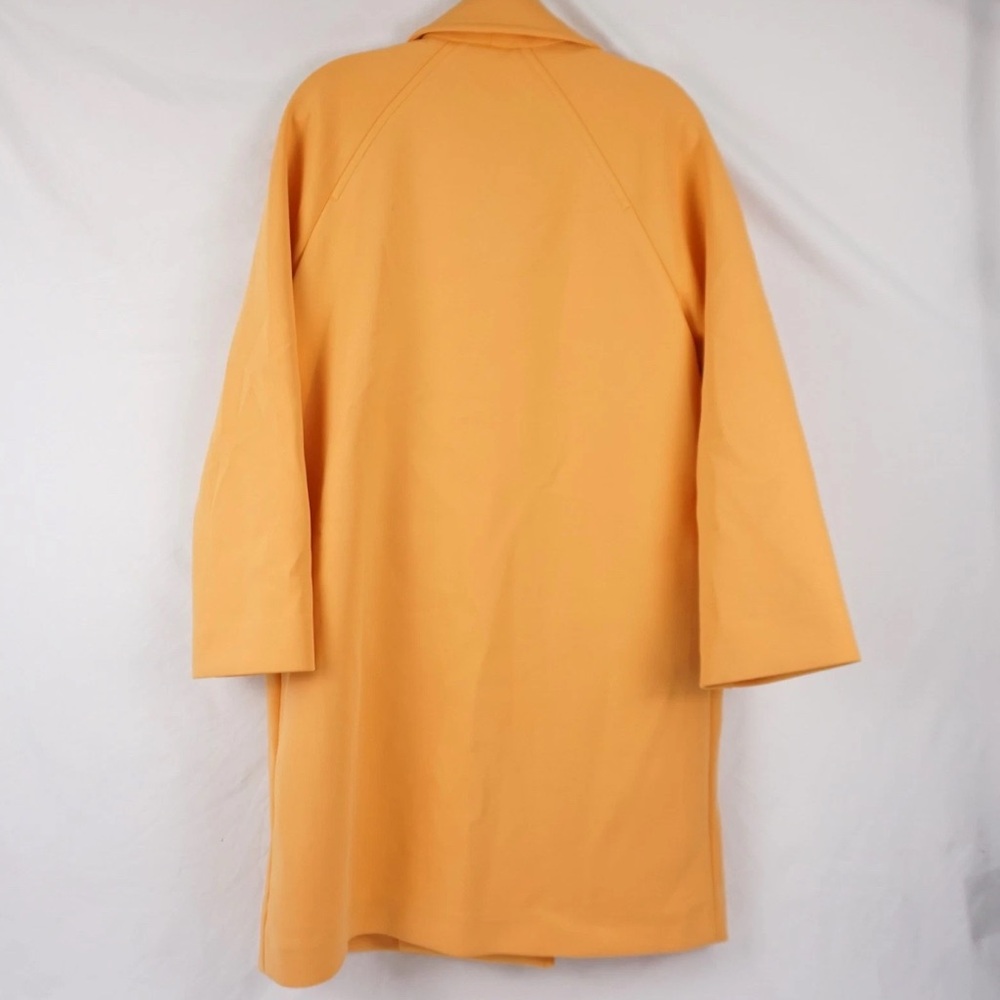 NWT [MaxMara] Weekend Women's Double-Breasted Light Coat Jacket Orange Women’s S - Picture 8 of 12